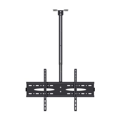 Ceiling Mount Tv Bracket Flip Down, Holds Up to 50kg Screens, Tilt Swivel Telescopic Bracket TV Bracket