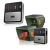 Chtoocy Solar Driveway Alarm Wireless Outside 1/2 Mile Range, Outdoor Motion Sensor & Detector Driveway Alert System(2 sensors+2receivers view 1