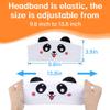 RBFSAH Kids Wireless Headphones, Over Ear Headphones for Children & Toddlers, with Thin Speakers & Super Soft Fleece Headband (Bear) view 2