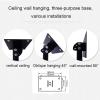 Adjustable Height TV Ceiling Mount, 360 Rotation Swivel Tilt Full Motion for 24 to 32 Inch Curved Flat Screen, 20 Angle Adjustment TV Bracket view 4