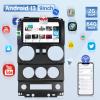 2+64G Android Car Stereo for Jeep Wrangler (2 Door) 2007 2008 2009 2010 - Wireless Carplay & Android Auto - 9 Inch Touchscreen Radio with EQ DSP, GPS, WiFi, FM/RDS + AHD Rear View Camera view 3