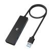Tymyp USB 3.0 Hub, 4 Port USB Hub, Rapid 5Gbps Data Transfer Speed, Seamlessly Expand Laptop Connectivity for Flash Drive, Hard Drive, Console, Printer, Camera, Keyboard, and Mouse view 1