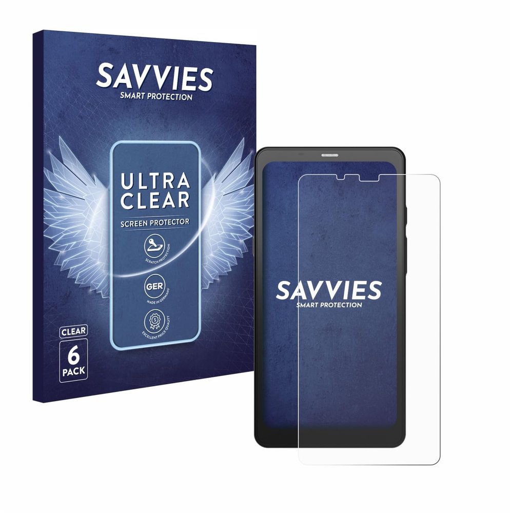 Savvies Screen Protector Compatible with Onyx Boox Palma Protection Film Clear 6-Pack