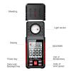 HT603 Light Meter 200000 Lux Digital Illuminance Meter With Ambient Humidity And Temperature Meter Lux Meter view 2