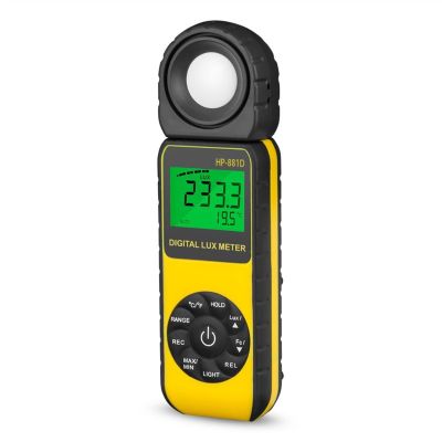 HP-881D New Digital LUX Meter 4000,000 LUX/FC Selection High Precision Digital Luxmeter Handheld Type Illuminometer