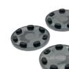 Bfenown Replacement Bottom case Rubber feet 4pcs for MacBook Pro M1 M2 Pro Max Retina 14 inch A2442 A2779, 16 inch A2485 A2780, Air M2 13 15 inch A2681 A2941 2021-2023 Year view 4