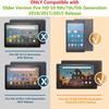 BYCeKe Case for Fire HD 10 Tablet (9th/7th/5th Generation, 2019/2017/2015 Release), PU Leather Folio Stand Cover Case for Fire HD 10 9th Generation/7th Generation, Auto Sleep Wake - Birds view 2