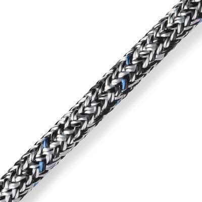 SGT KNOTS Marlow Blue Ocean Double Braid Utility Cord - General Purpose Rope for Sailing, Tactical, Hunting, Camping, Hiking, Marine - 10mm x 20ft - Black