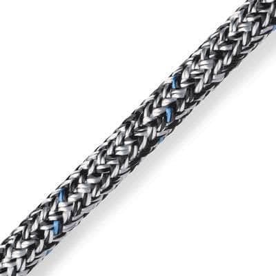 SGT KNOTS Marlow Blue Ocean Double Braid Utility Cord - General Purpose Rope for Sailing, Tactical, Hunting, Camping, Hiking, Marine - 10mm x 20ft - Black
