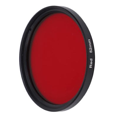 Threaded Camera Lens Filter Full Red Color Filter Optical Glass for Nikon Camera Lens55mm Full Red Lens Filter, 67mm 62mm 58mm 55mm 52mm DSLR Camera Camera Optical Glass Red