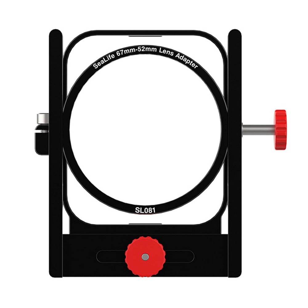 SEALIFE SL081 67mm-52mm Lens Adapter Designed for SeaLife SportDiver Housing Only - Allows for Easy Horizontal & Vertical Lens Movement Adjustments