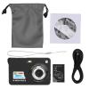 8x Zoom Card Digital Camera 5 MP 2.7in LCD Display Maximum Support 32GB Memory Card Builtin Microphone 8x Zoom Digital Camera, 2.7in LCD Display 32GB Memory Card Built-in (Black) view 2