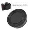 Hard Plastic Black Lightweight Dustproof Scratch Resistant Camera Body Lens Cover Kit for F Mount Cameras Camera Body Lens Cover Protective Cover Dustproof Scratch view 2