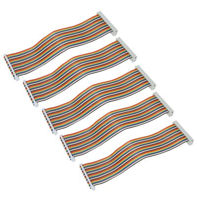5Pcs GPIO Cable for Raspberry Pi Male to Female 40pin Wire Computer Accessories 20cmMale to Female Cable Computer Accessories 5Pcs GPIO Cable for Raspberry Pi Male to Female