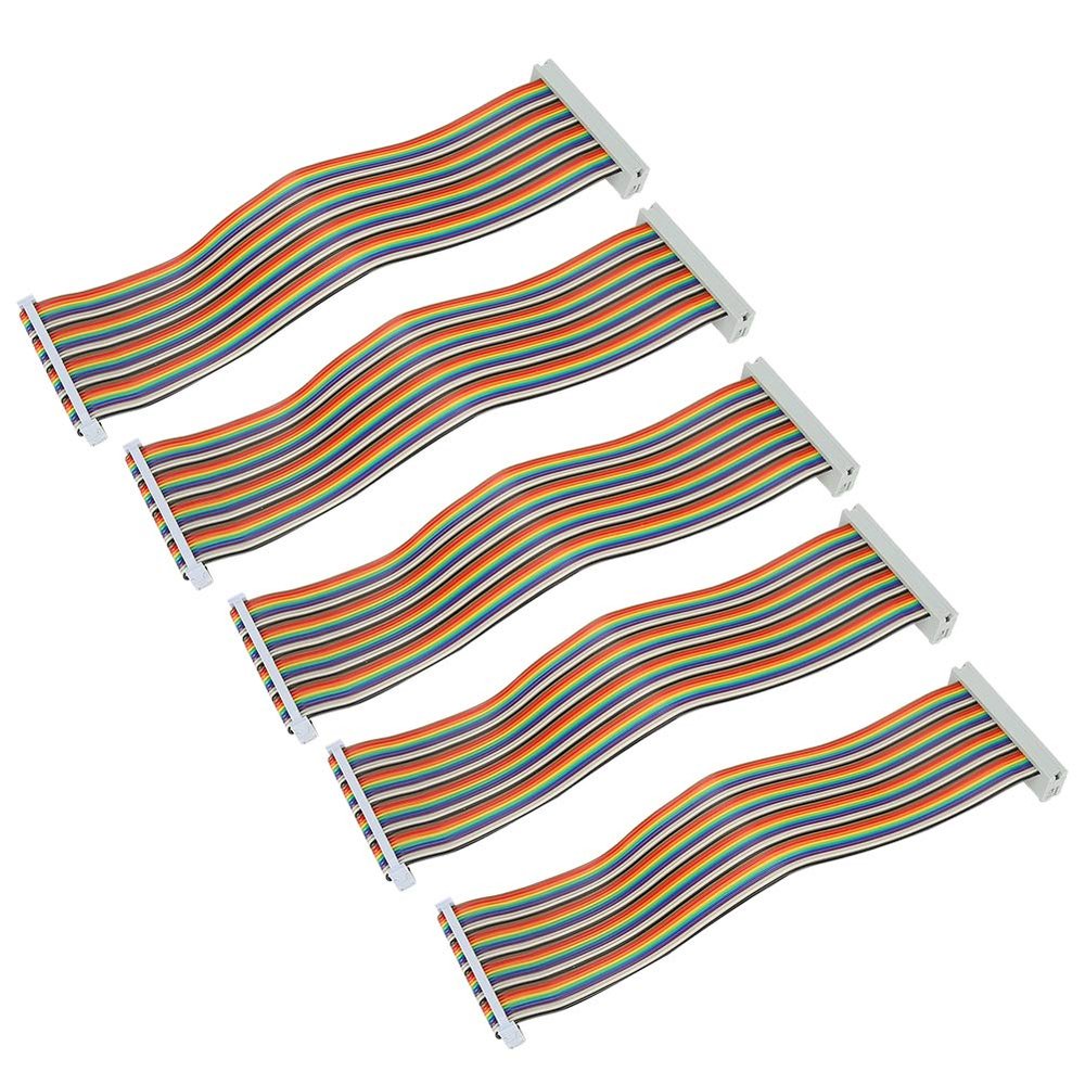 5Pcs GPIO Cable for Raspberry Pi Male to Female 40pin Wire Computer Accessories 20cmMale to Female Cable Computer Accessories 5Pcs GPIO Cable for Raspberry Pi Male to Female