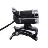 12M Pixels Clip on Webcam Web Camera 360 Rotating Stand Built in Microphone for PC Silver Computer Accessories & Peripherals (Silver) view 2