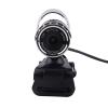 12M Pixels Clip on Webcam Web Camera 360 Rotating Stand Built in Microphone for PC Silver Computer Accessories & Peripherals (Silver) view 4