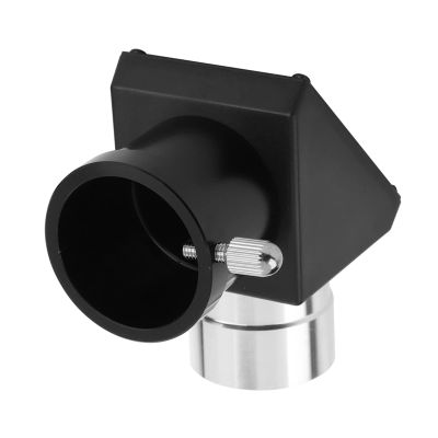 1.25 90 Degree Diagonal Adapter Inverted Image Prism Mirror for Telescope Diagonal Mirror 1.25 90 Degree Diagonal Mirror Adapter Erecting Image Prism Optical Zeniths Mirro