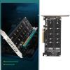 Adapter Card M.2 NVMe SSD to PCIE X8 M Key Hard Drive Converter Reader Expansion CardPH45 PH45 Adapter Card, Reader Expansion Card, M.2 Adapter M.2 PCIE Adapter, M Key view 3