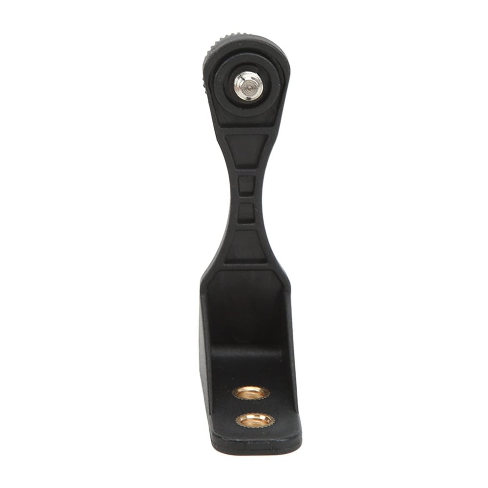 Binocular Bracket Plastic L Shaped 1/4in Threading Stable Binocular Tripod Adapter Mount for Bird Watching Binocular Tripod Mounting Adapter, L Shaped Mount Holder for Bird