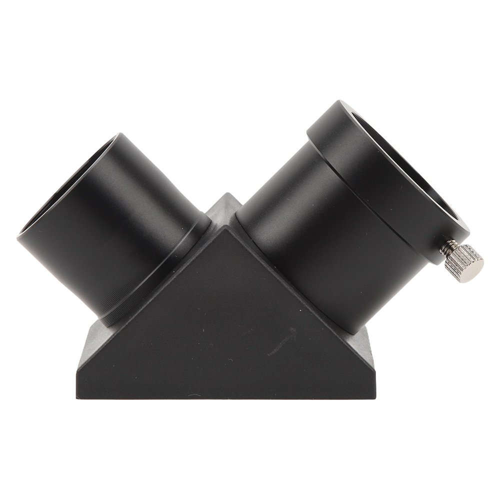 1.25 Inches 90 Degree Diagonal Mirror for Refractor Telescopes, Erecting Prism Optical Prism Inside, for Astronomical Visual Astrophotography