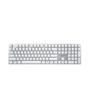 Cherry KC 200 MX Mechanical Office Keyboard with New MX2A switches. Modern Design with Metal Plate Frame. (White W/MX2A Silent Red Switch) view 1