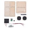 DIY Speaker Kit, DIY Bluetooth Speaker Kit Stereo Surround Non Composite Wood DIY Speaker Kit for Pupil view 1