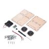 DIY Speaker Kit, DIY Bluetooth Speaker Kit Stereo Surround Non Composite Wood DIY Speaker Kit for Pupil view 2