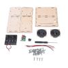 DIY Speaker Kit, DIY Bluetooth Speaker Kit Stereo Surround Non Composite Wood DIY Speaker Kit for Pupil view 3