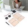 DIY Speaker Kit, DIY Bluetooth Speaker Kit Stereo Surround Non Composite Wood DIY Speaker Kit for Pupil view 4