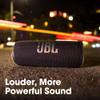 JBL Flip 6 (Green) + Bundle with Case Logic Braided USB Type-C Charge & Sync (6 feet, Gray) view 3