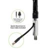 Bolton Blade XL 5G OTR Cellular Vehicle Antenna | for Big Rigs | Wideband, 600-3750 MHz | 5G 4G LTE | Up to 4.4 dBi Gain | 43.5in Tall | Rack Mount | Made in USA view 3