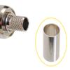 CablesOnline, 10-Pack Crimp Sleeve Ferrule Tubes for RG6, RG5, LMR300 Coax Cable, Inside-Diameter 8mm, RF-U912F-10 view 4