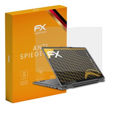 atFoliX Screen Protector compatible with Lenovo Yoga 7 Gen 7 Screen Protection Film, anti-reflective and shock-absorbing FX Protector Film (2X)