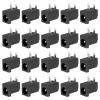 PATIKIL 5.5x2.1mm DC Power Connector 3Pin PCB Mounting Female Plug Jack view 1