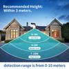 WiFi wireless outdoor solar security camera 1080P, human motion detection, full-color night vision, 360, dual-channel audio, IP66 Waterproof, 19200mAh Rechargeable Battery, 32GB SD Card Included ( Co view 4