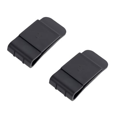 MIMIRACLE Belt Clip for V4 Plus(Type-C Version)/Q7/Q2/V7/Q8/MS8/MS20, Referee Headset Accessory Motorcycle Helmet Clips for Helmet Headset -2Pack