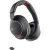 Poly Voyager Surround 85 UC Headset - Microsoft Teams Certification - Stereo - Mini-phone (3.5mm) - Wired/Wireless - Bluetooth - 98.4 ft - 20 Hz to 16 kHz - Over-the-head, Over-the-ear - Binaural - Ea view 1