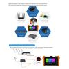 8K IP Camera Tester, WANLUTECH CCTV Tester Support 8MP SDI AHD CVI TVI CVBS 8K IP Camera Test HDMI & VGA Input 7 inch IPS Touch Screen SFP Optical Module Port (K15-ADHS) view 3