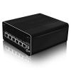 CWWK Firewall Appliance Mini PC,13th Intel U300(up to 4.4GHz),6*Intel i226-V 2.5G Ethernet Ports 5-core Soft Routing, 2*USB3.2|1*TF Slot|2*SATA|1*M.2 NVMe x4|Triple Display mini Host,16G RAM 1TB SSD. view 3