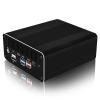 CWWK Firewall Appliance Mini PC,13th Intel U300(up to 4.4GHz),6*Intel i226-V 2.5G Ethernet Ports 5-core Soft Routing, 2*USB3.2|1*TF Slot|2*SATA|1*M.2 NVMe x4|Triple Display mini Host,8G RAM 512G SSD. view 4