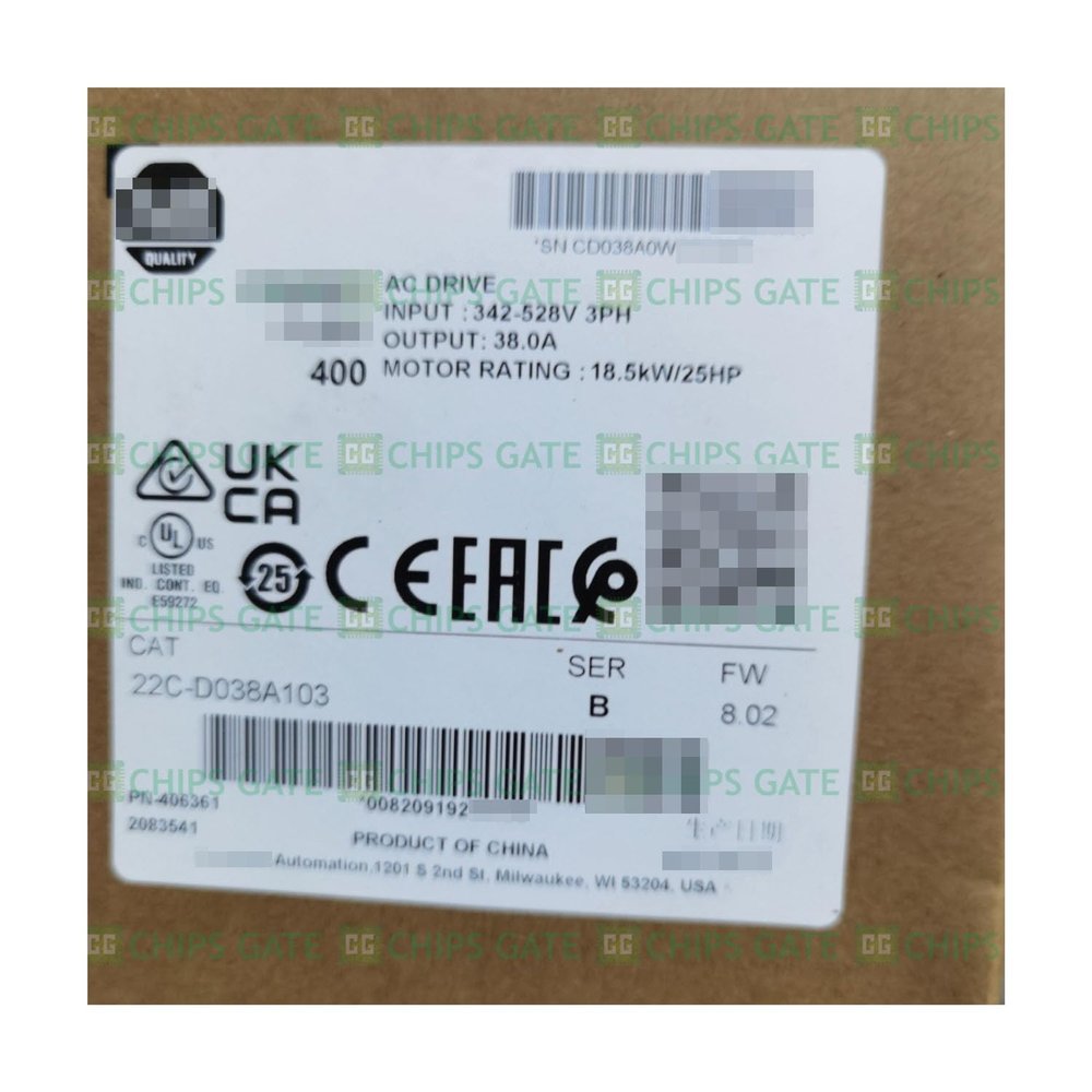 New 400 18.5kW 25HP 1 PCS AC Drive 22C-D038A103 22C-D038A103