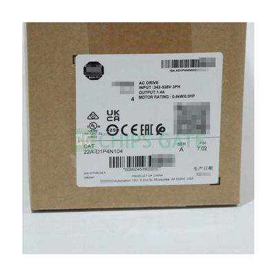 22A-D1P4N104 New 22A-D1P4N104 0.4kW 0.5HP AC Drive 1pcs