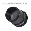 Microscope Accessories Kit DIV 0.1 Mm Microscope Eyepiece Micrometer Reticle Calibration X=10 Mm Ruler Ocular Micrometer Microscope Slides (Color : Diameter 20 mm) view 2
