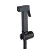 Handheld Bidet Sprayer for Toilet, Black Portable Cloth Diaper Sprayer Set Brass Bathroom Bidet Sprayer Kit with Holder for Personal Hygiene, Bathing Pet,PVC Hose ( Color : Stainless Steel Hose ) view 1
