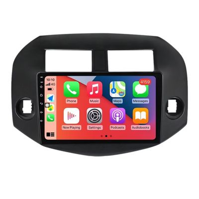 10.1" 2+32GB Android Car Radio for Toyota RAV4 3 XA30 2007 2008 2009 2010 2011 2012 Stereo Dash Kit Built-in Car-Play Android Auto GPS Navigation,Support FM/SWC/Rear View