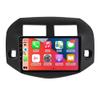 10.1" 2+32GB Android Car Radio for Toyota RAV4 3 XA30 2007 2008 2009 2010 2011 2012 Stereo Dash Kit Built-in Car-Play Android Auto GPS Navigation,Support FM/SWC/Rear View view 1