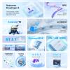 6+128GB 13 inch Double Din Touch Screen Android Car Stereo with Front and Rear Camera Octa Core Qualcomm Android 15 QLED Bluetooth GPS Radio DSP AM FM RDS SWC WiFi MIC view 3