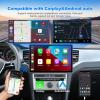 6+128GB 13 inch Double Din Touch Screen Android Car Stereo with Front and Rear Camera Octa Core Qualcomm Android 15 QLED Bluetooth GPS Radio DSP AM FM RDS SWC WiFi MIC view 4