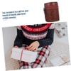 PartyKindom Camera Lens Pouch Lens Storage Case for Dslr and Mirrorless Cameras Lightweight Pu Material Portable Design for Photography Accessories view 3